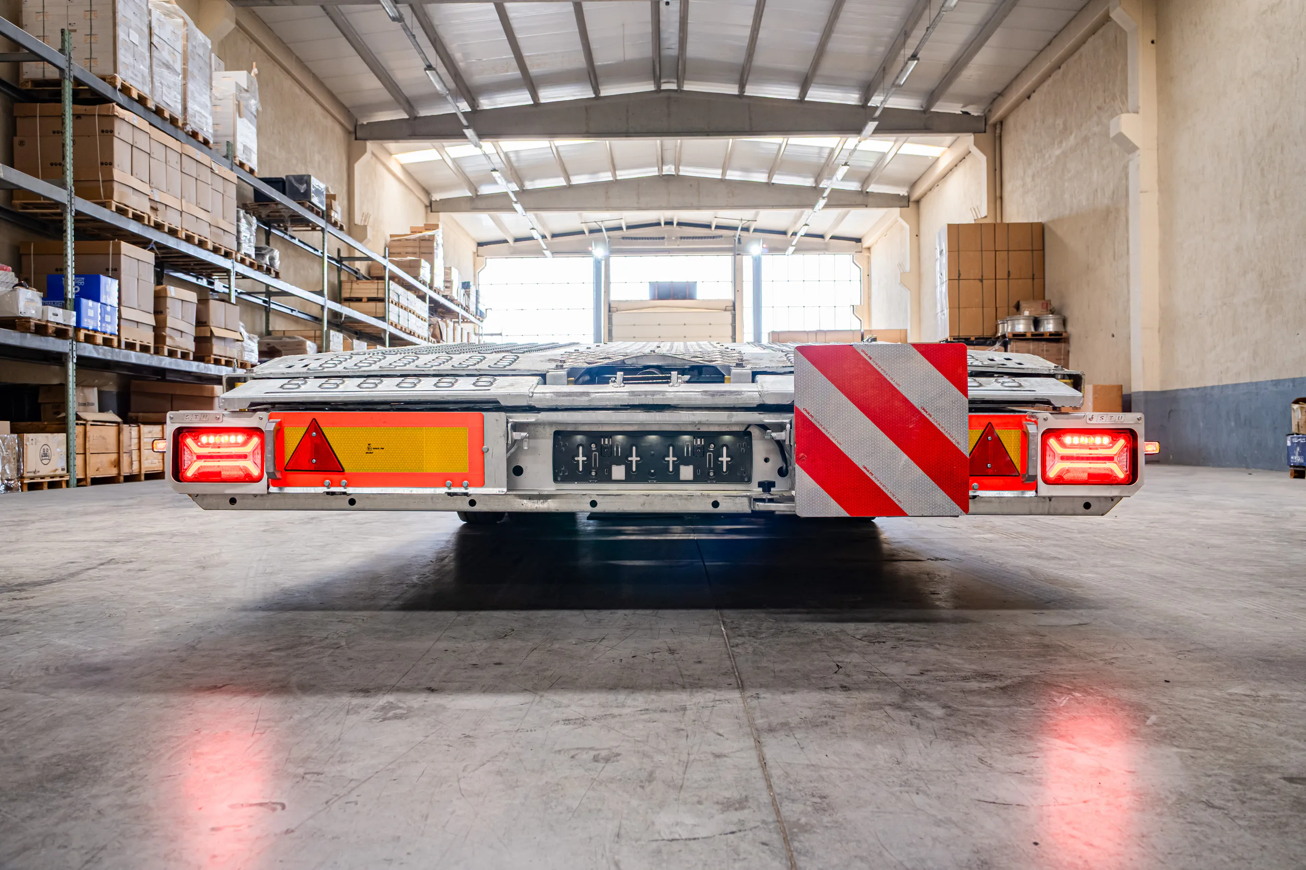 Integrated Aspöck LED Lighting — STU Trailers
